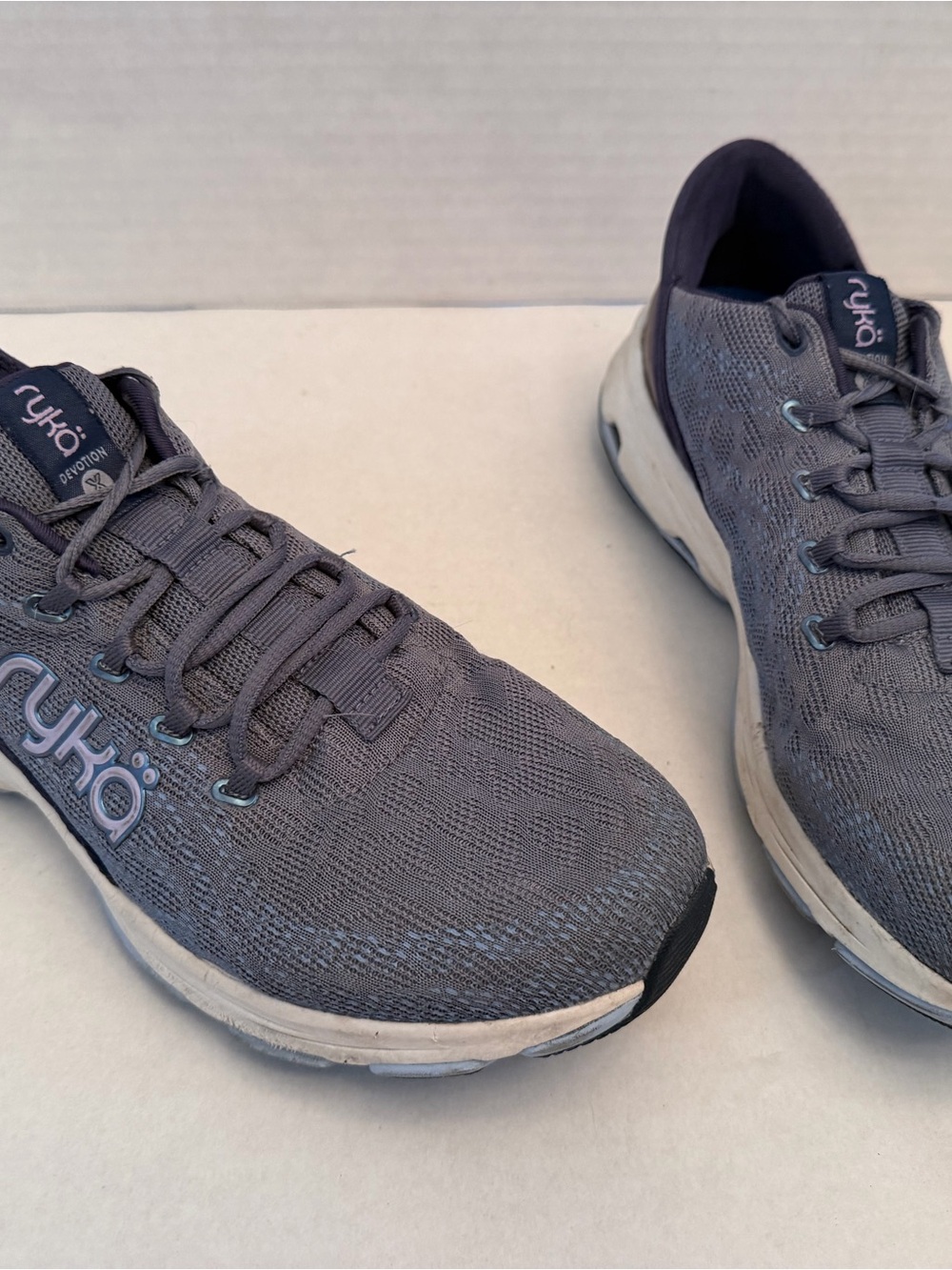 Ryka Charcoal Gray Women's Lightweight Training Sneakers